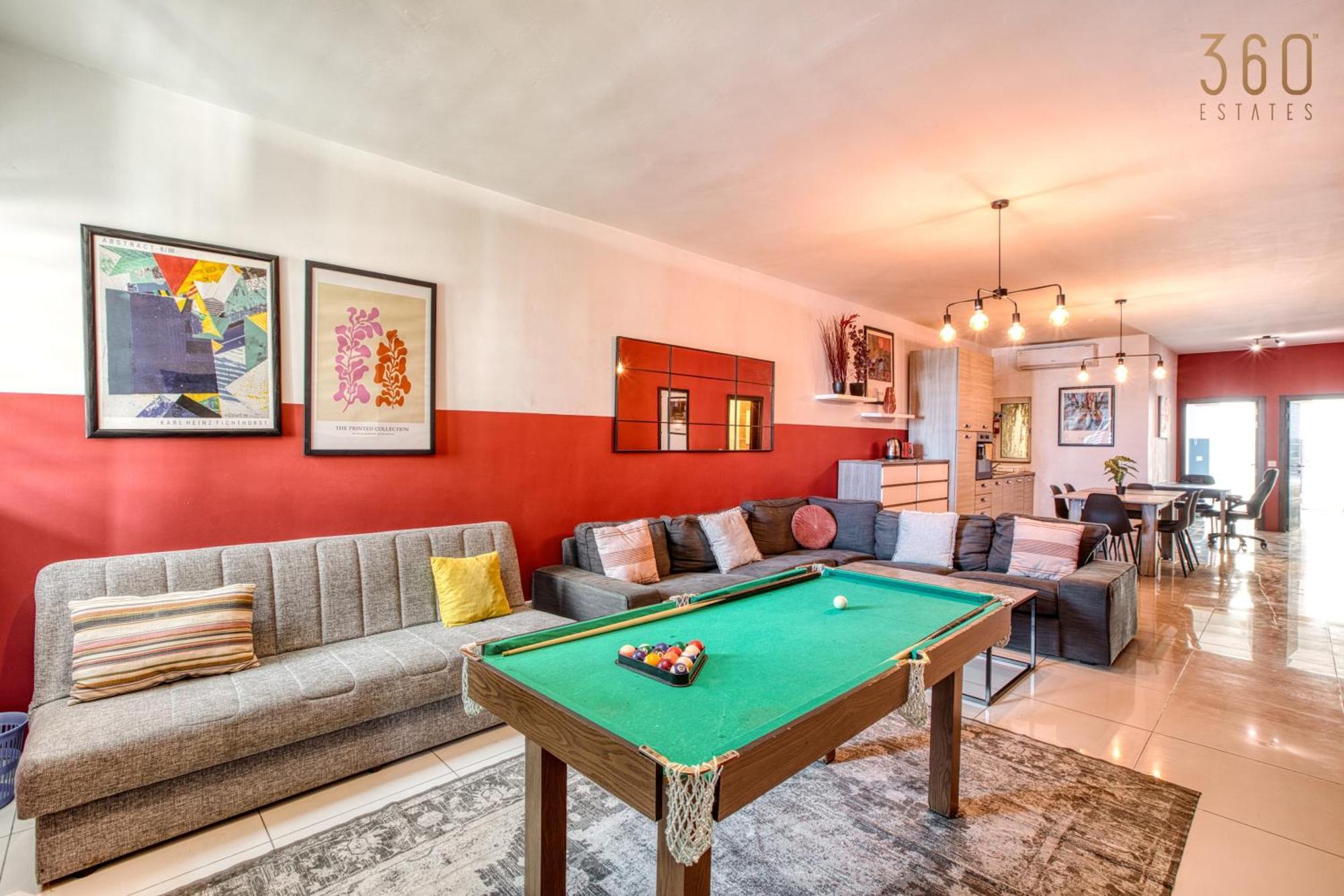 A Lovely 3 Bedroom, 3 Baths Home In The Centre Of Gzira By 360 Estates 外观 照片
