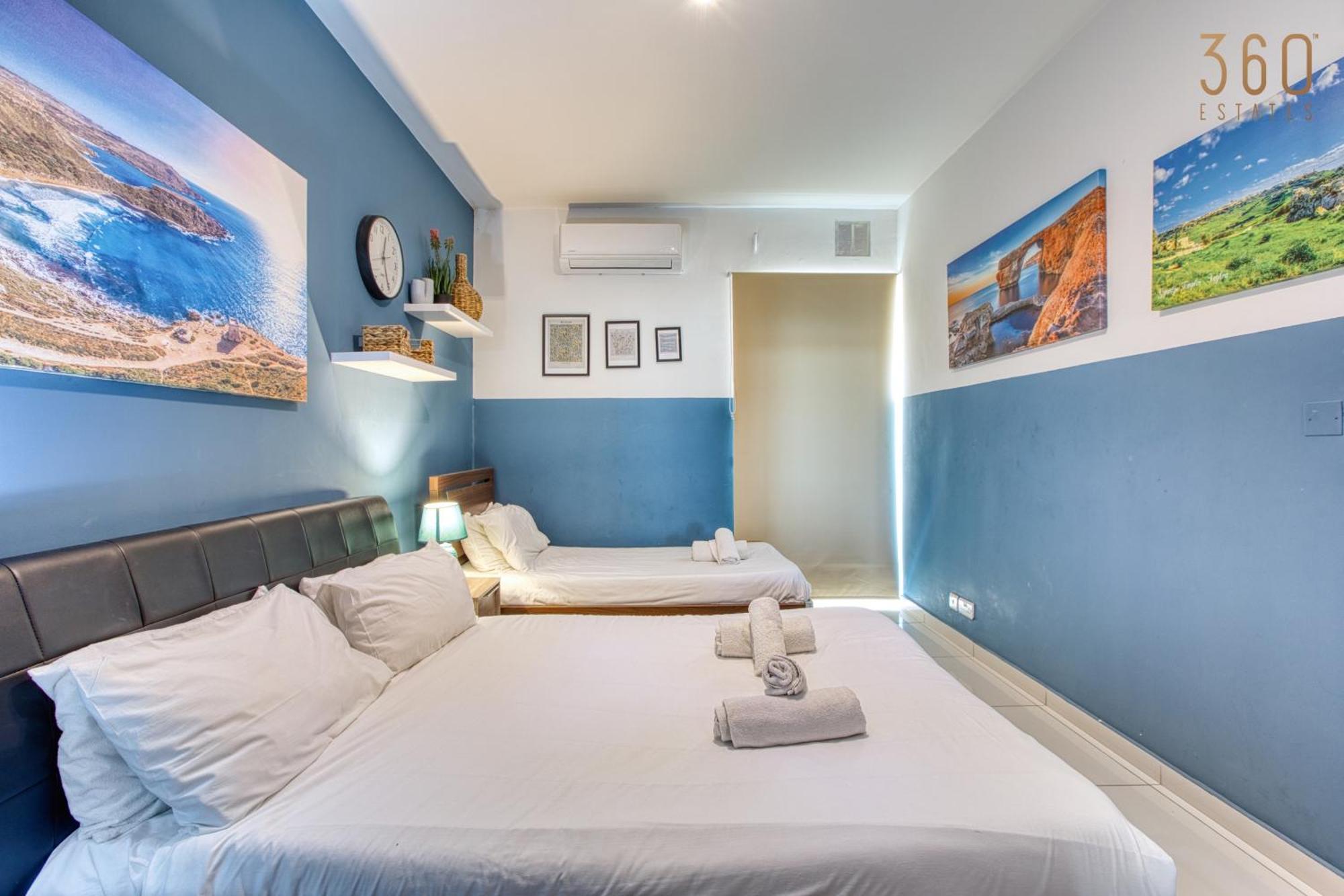 A Lovely 3 Bedroom, 3 Baths Home In The Centre Of Gzira By 360 Estates 外观 照片