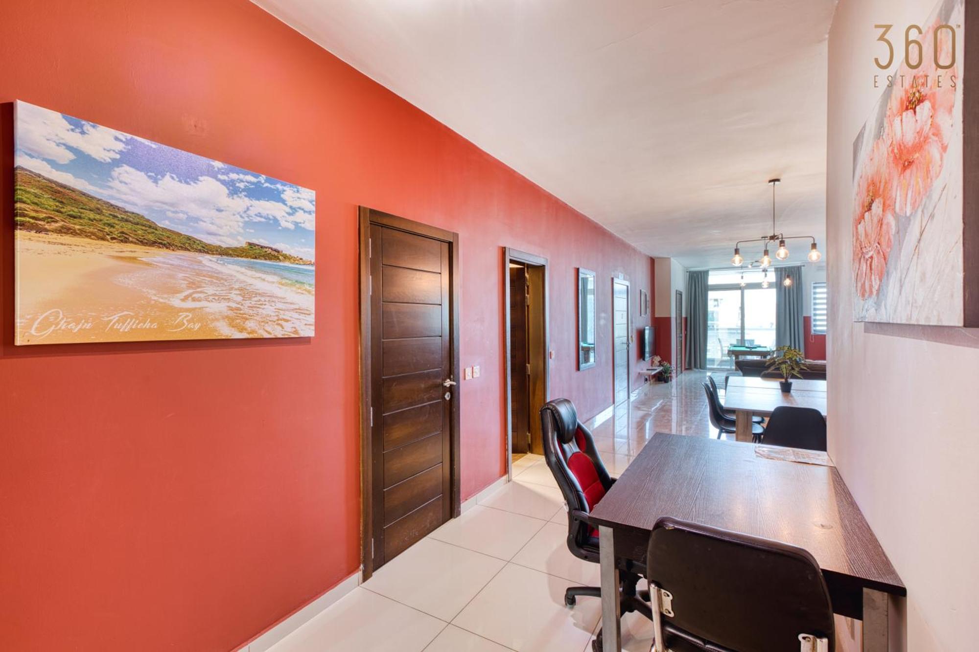 A Lovely 3 Bedroom, 3 Baths Home In The Centre Of Gzira By 360 Estates 外观 照片