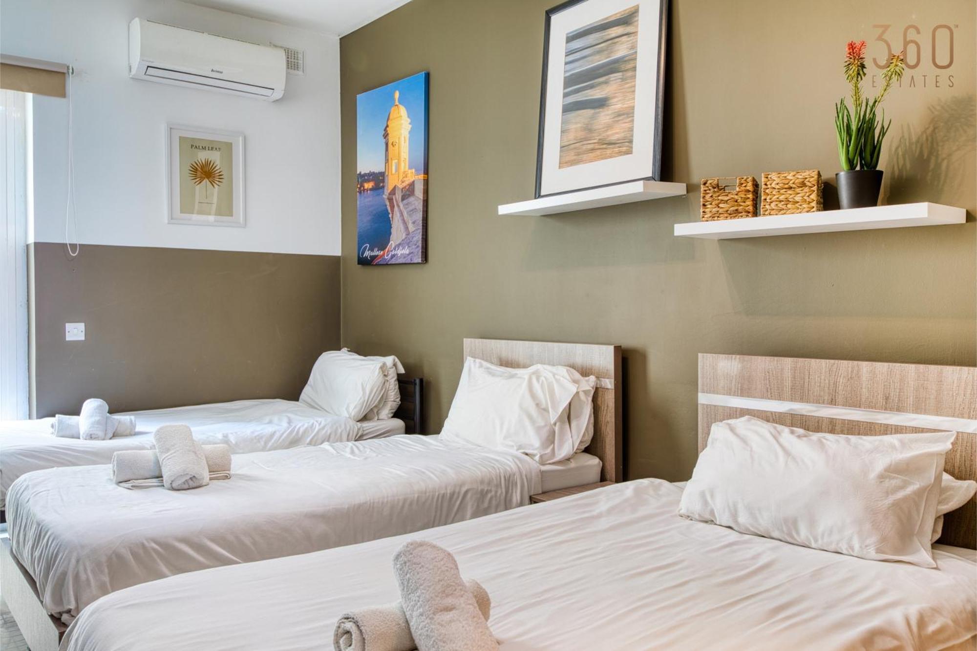 A Lovely 3 Bedroom, 3 Baths Home In The Centre Of Gzira By 360 Estates 外观 照片