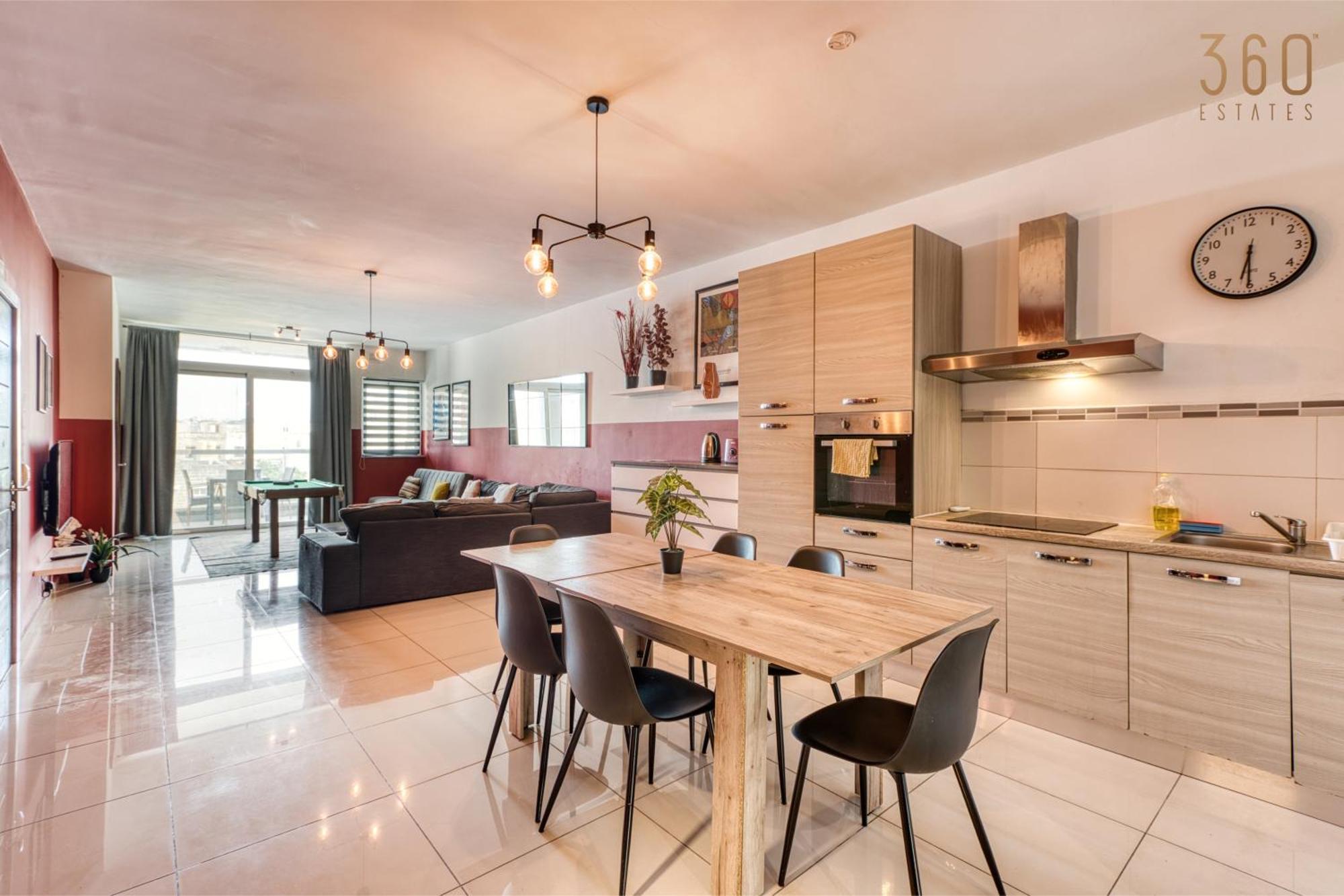 A Lovely 3 Bedroom, 3 Baths Home In The Centre Of Gzira By 360 Estates 外观 照片