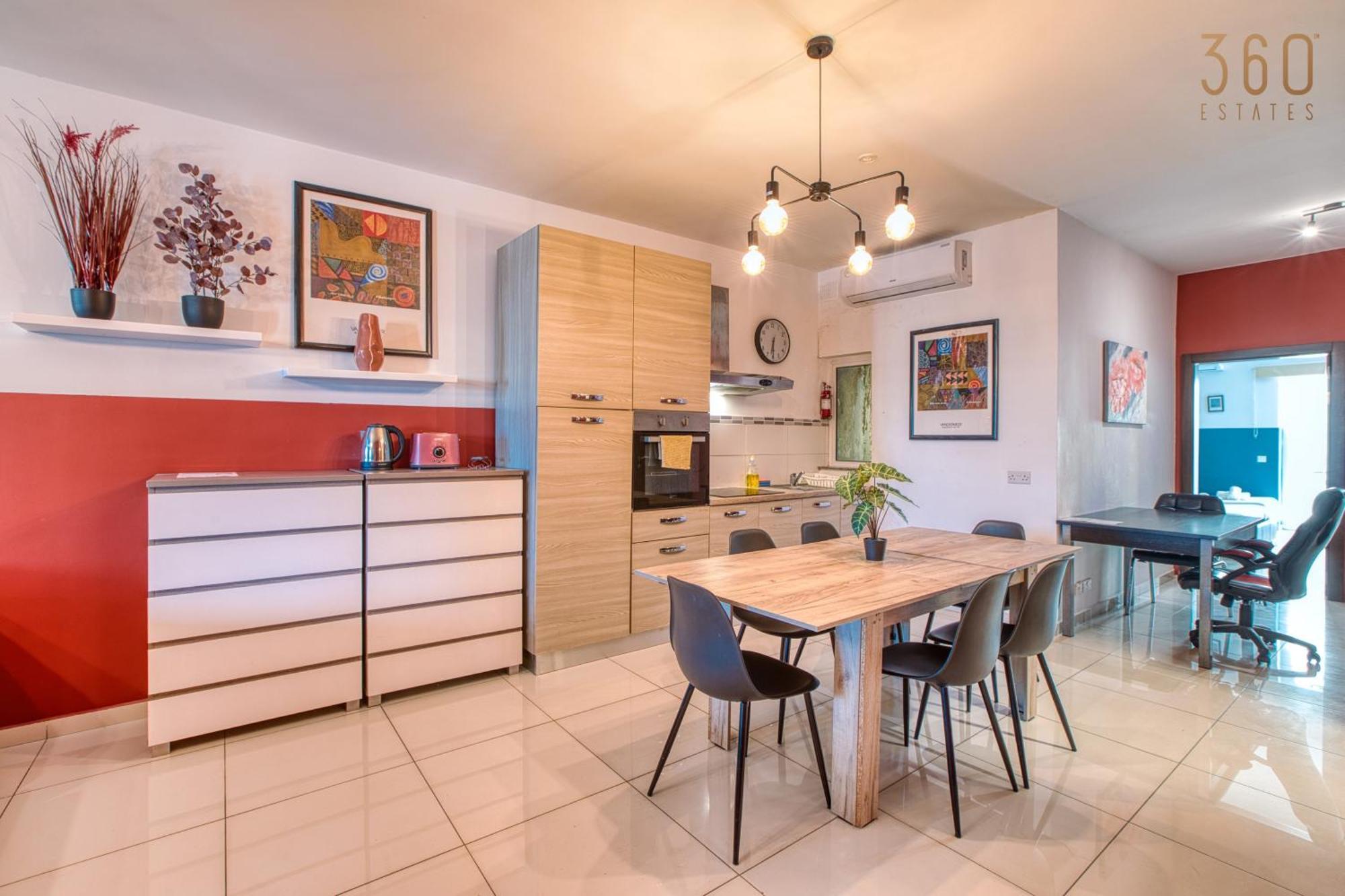 A Lovely 3 Bedroom, 3 Baths Home In The Centre Of Gzira By 360 Estates 外观 照片