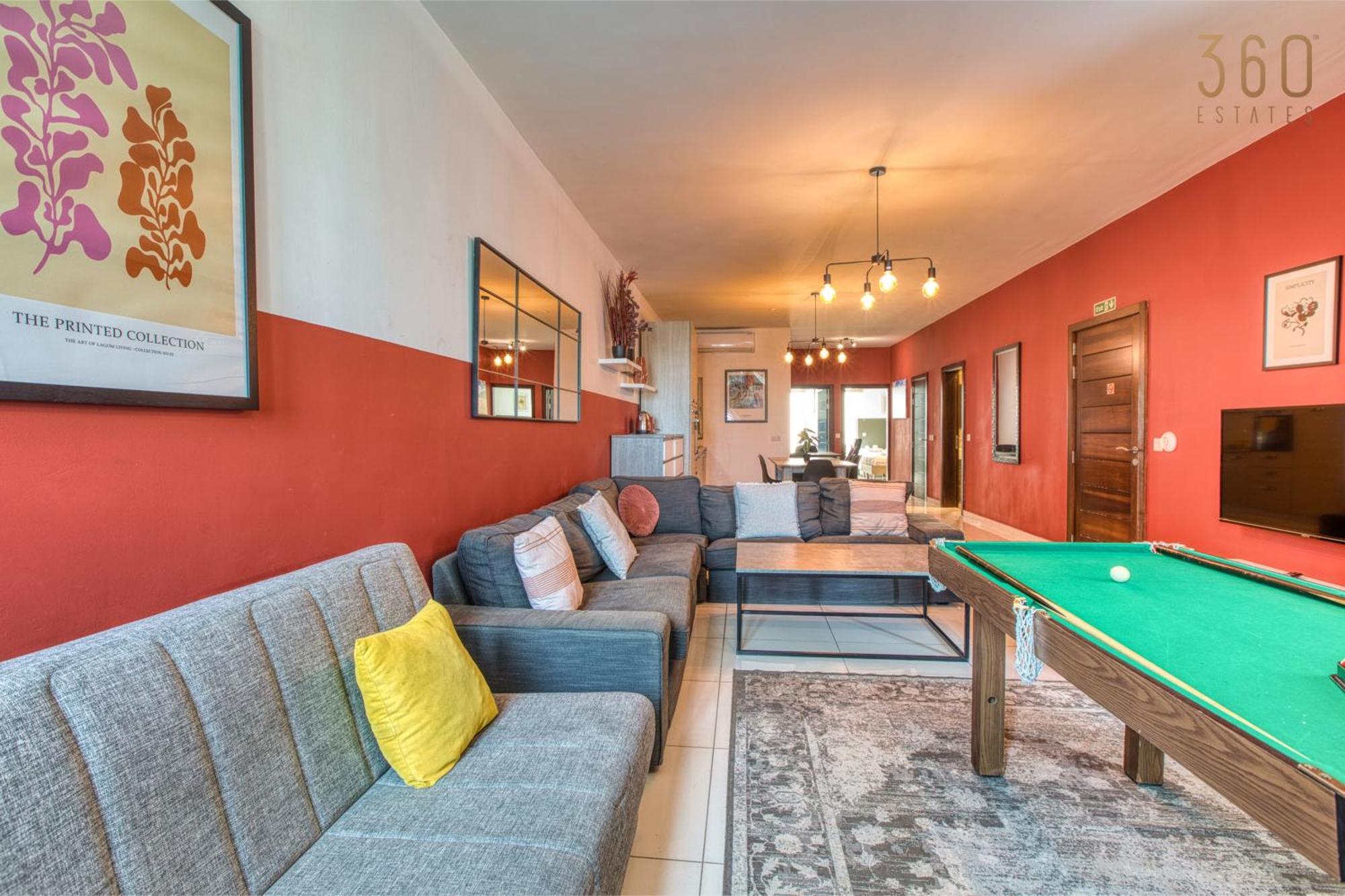 A Lovely 3 Bedroom, 3 Baths Home In The Centre Of Gzira By 360 Estates 外观 照片