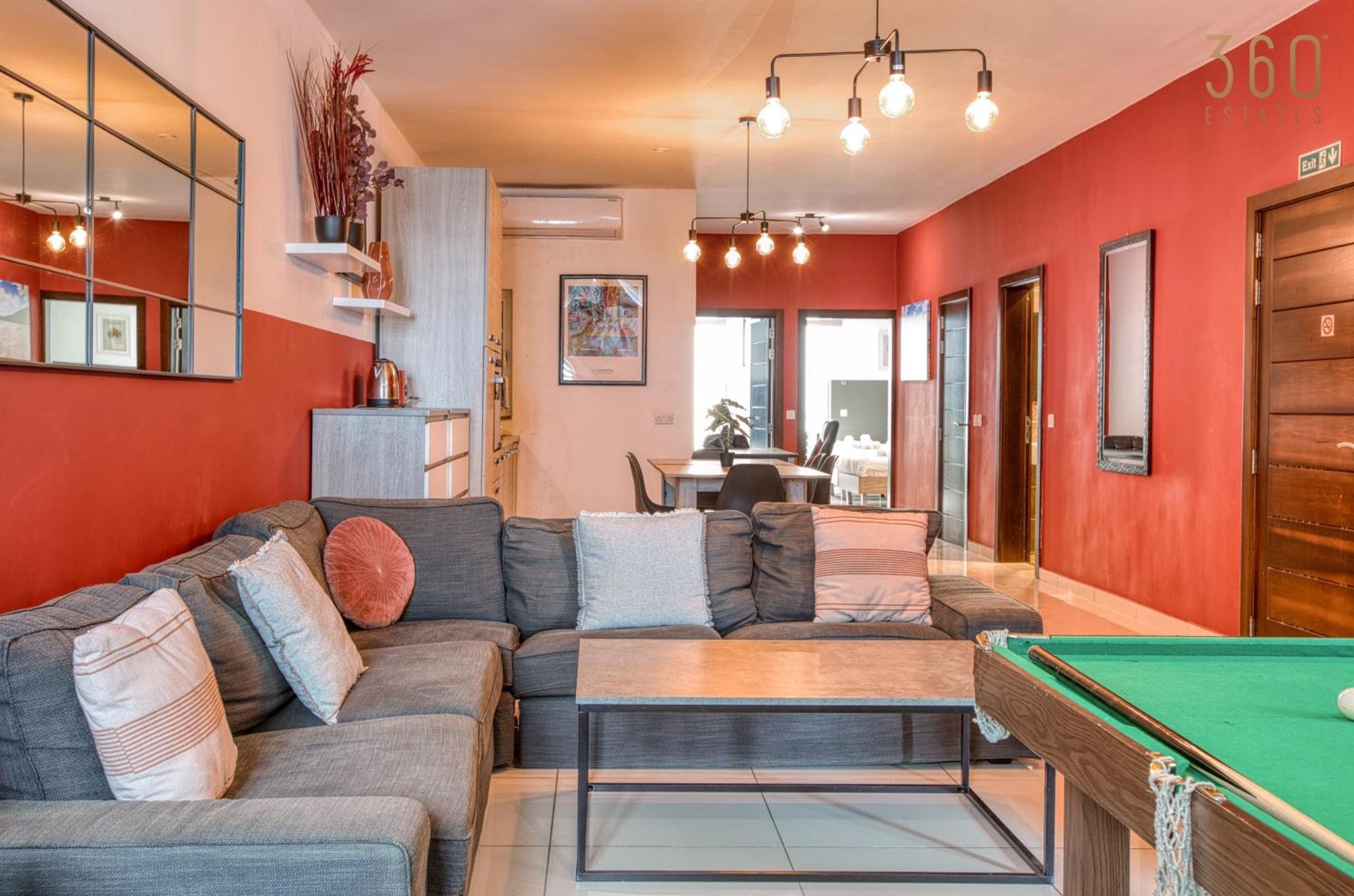 A Lovely 3 Bedroom, 3 Baths Home In The Centre Of Gzira By 360 Estates 外观 照片