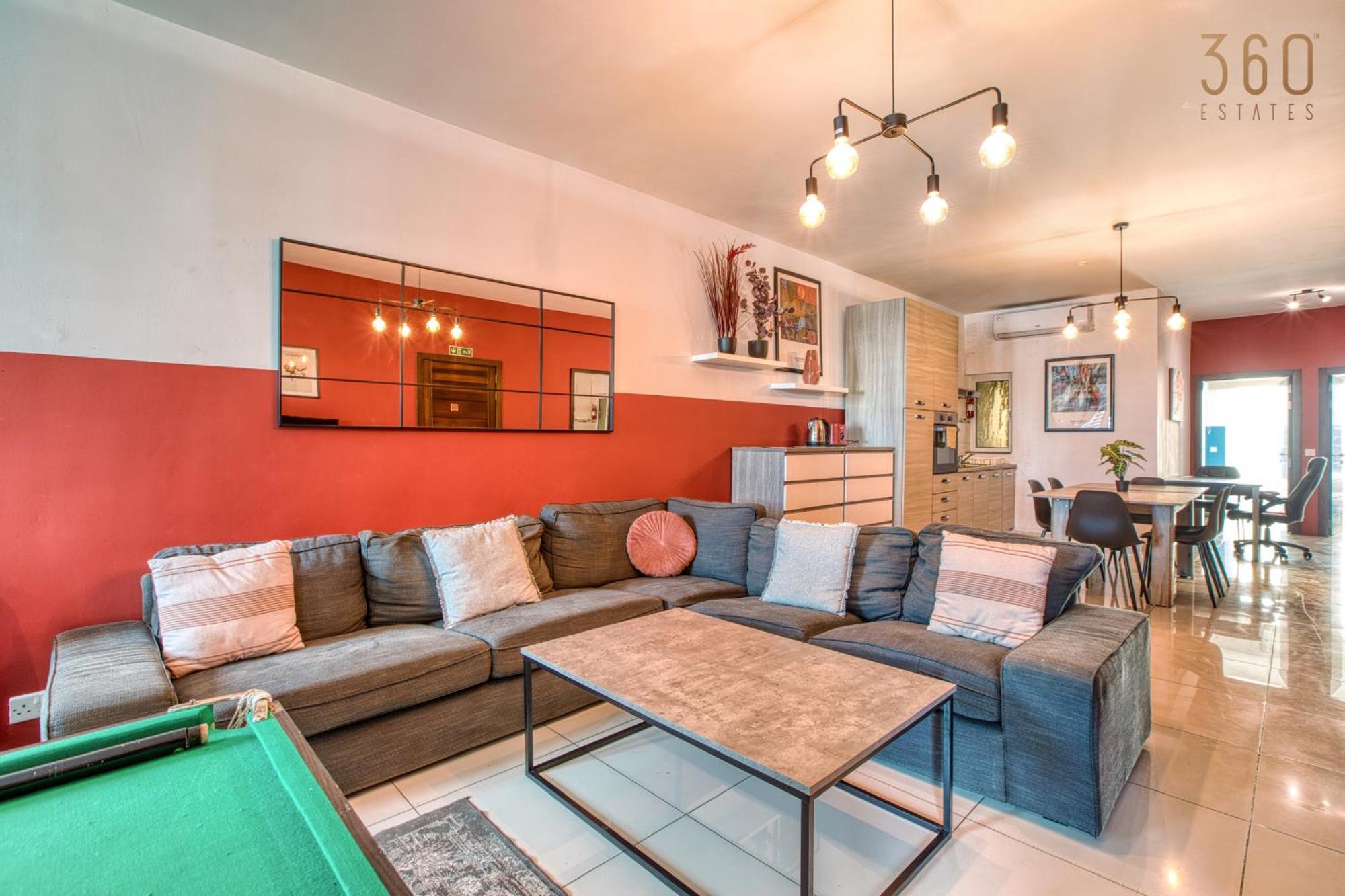 A Lovely 3 Bedroom, 3 Baths Home In The Centre Of Gzira By 360 Estates 外观 照片
